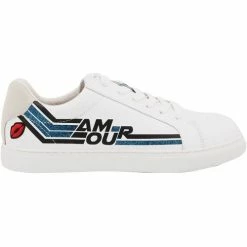 Bons baisers de Paname Simone Retro Amour Blanc/bleu Couleur BLANC