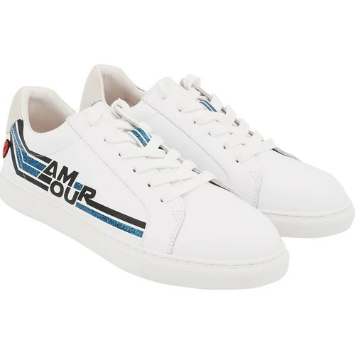 Bons baisers de Paname Simone Retro Amour Blanc/bleu Couleur BLANC – Image 2