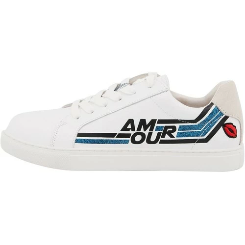 Bons baisers de Paname Simone Retro Amour Blanc/bleu Couleur BLANC – Image 3