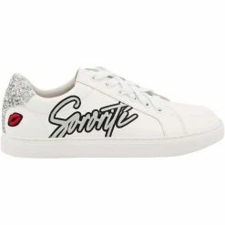 Bons baisers de Paname Simone Sororité Unité Glitter Argent Couleur BLANC