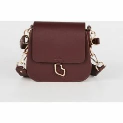 Bons baisers de Paname Small Shoulder French Kiss Bordeaux Couleur BORDEAUX