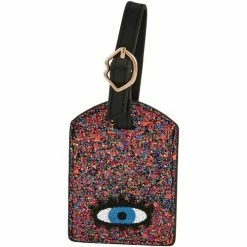 Bons baisers de Paname Luggage Tag Shimmer Eyes Couleur ROSE