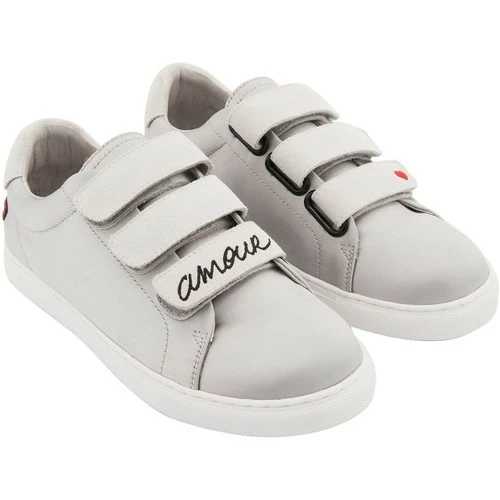 Bons baisers de Paname Edith Satin Amour Gris Couleur GRIS – Image 2