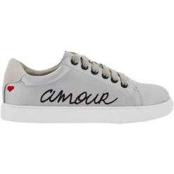 Bons baisers de Paname Simone Satin Amour Gris Couleur GRIS