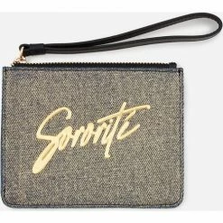 Bons baisers de Paname Grand Porte Cartes Sororite Gold Denim Couleur GOLD DENIM