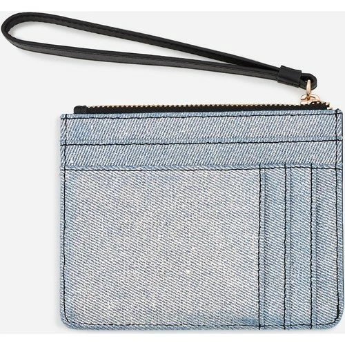 Bons baisers de Paname Grand Porte Cartes Sororite Silver Denim Couleur SILVER DENIM – Image 2