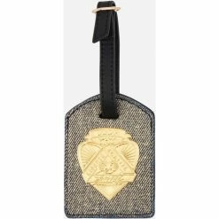 Bons baisers de Paname Luggage Tag Sororite Gold Denim Couleur GOLD DENIM