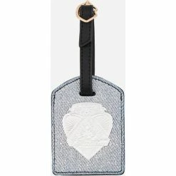 Bons baisers de Paname Luggage Tag Sororite Silver Denim Couleur SILVER DENIM