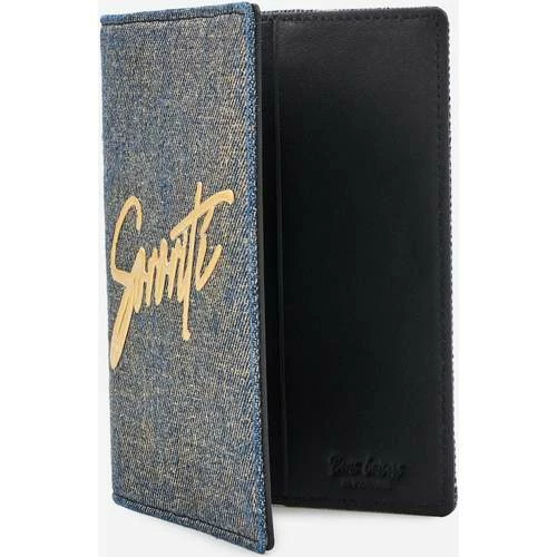 Bons baisers de Paname Porte Passeport Sororite Gold Denim Couleur GOLD DENIM – Image 2