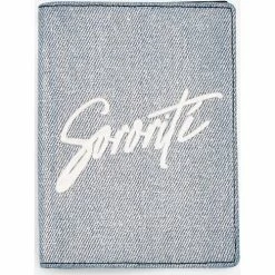 Bons baisers de Paname Porte Passeport Sororite Silver Denim Couleur SILVER DENIM