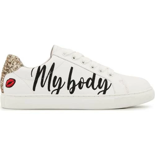 Bons baisers de Paname Simone My Body Not Yours Couleur BLANC