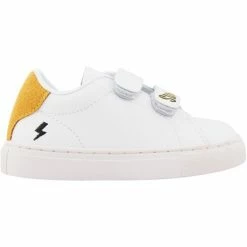 Bons baisers de Paname Baskets en cuir Mini Edith Super Hero Couleur BLANC