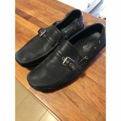 Bons baisers de Paname Mocassins en cuir de veau Salvatore Ferragamo taille 45 Couleur Autres