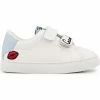 Bons baisers de Paname Baskets en cuir Mini Edith Grande Soeur Couleur BLANC