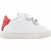 Bons baisers de Paname Baskets en cuir Mini Edith Amour Couleur BLANC