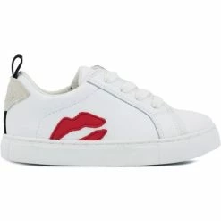 Bons baisers de Paname Baskets en cuir Mini Betty Rouge Couleur Rouge