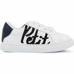 Bons baisers de Paname Baskets en cuir Mini Simone Petit Frère Couleur Blanc