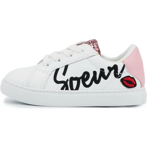 Bons baisers de Paname Baskets en cuir Mini Simone Petite Soeur Couleur Blanc – Image 2
