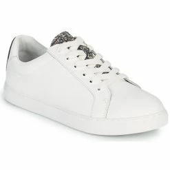 Bons baisers de Paname SIMONE GLITTER TONGUE Couleur Blanc