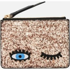 Bons baisers de Paname Porte Carte Shimmer Champagne Couleur CHAMPAGNE