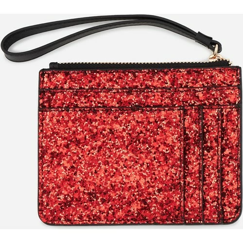 Bons baisers de Paname Grand Porte Carte Shimmer Rouge Couleur ROUGE – Image 2