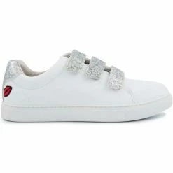 Bons baisers de Paname Edith Blanc/glitter Argent Couleur Blanc