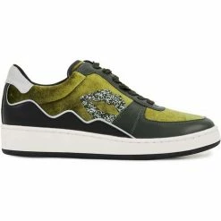 Bons baisers de Paname Loulou Velours Kaki Couleur KAKI