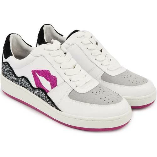 Bons baisers de Paname Loulou Blanc Fuchsia Metallic Couleur FUCHSIA – Image 2