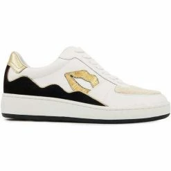 Bons baisers de Paname Loulou Blanc Gold Croco Couleur GOLD