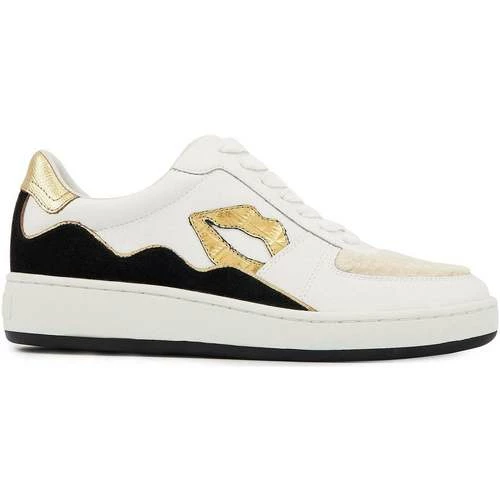 Bons baisers de Paname Loulou Blanc Gold Croco Couleur GOLD