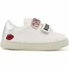 Bons baisers de Paname Baskets en cuir Mini Edith Bisous Câlin Couleur BLANC