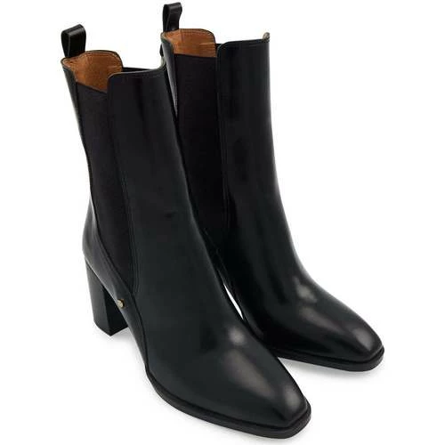 Bons baisers de Paname Norah Cuir Glacé Noir Couleur Noir – Image 2