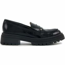 Bons baisers de Paname Norma Cuir Brillant Noir Couleur Noir