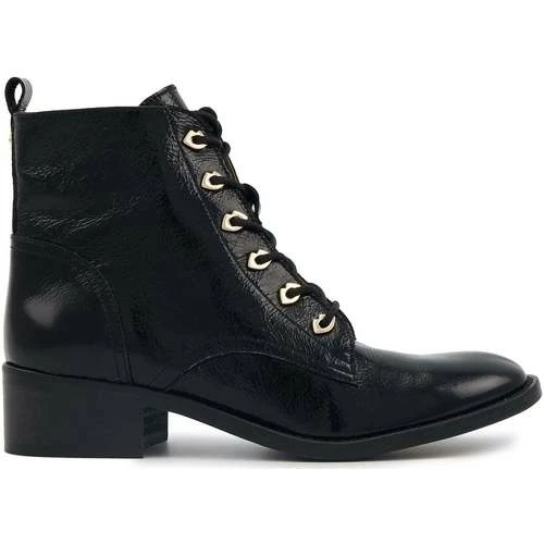 Bons baisers de Paname Paulette Cuir Brillant Noir Couleur Noir