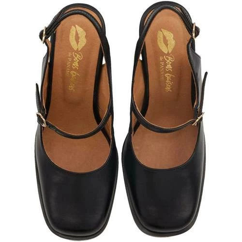 Bons baisers de Paname Flora Cuir Noir Couleur Noir – Image 3